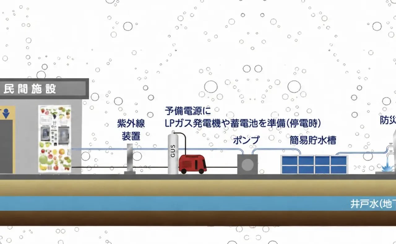 平時は美味しい炭酸水・ミネラル水を提供し、断水時は飲用水・生活用水を供給 「地下水×炭酸水自販機による分散型防災水インフラ」が、フェーズフリーアワード2026に入選しました。